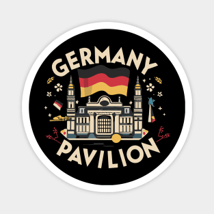 Germany Pavilion Magnet